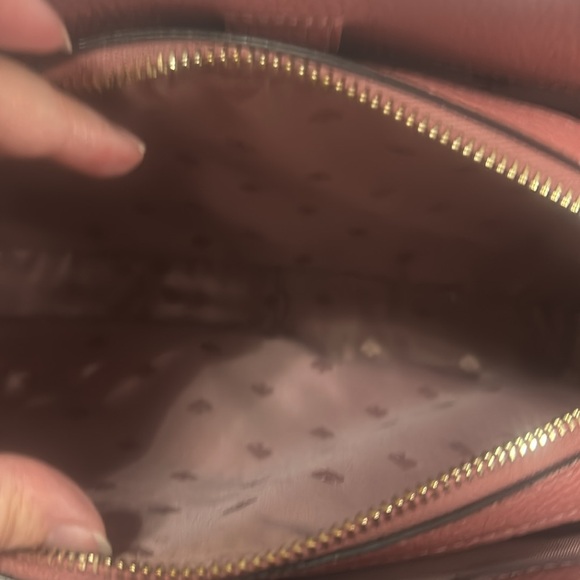 Kate Spade Leila pomegranat large wallet purse set pebbled leather - Picture 11 of 15